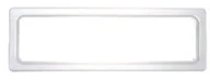 (2027) PLAST 610 X 203 MM z belim okvirjem, vijak (+41,10 €)
